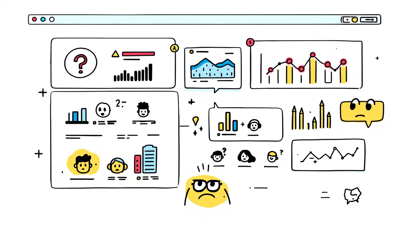 Meeting analytics platform dashboard showing engagement metrics, participation analysis, and productivity insights across multiple meetings