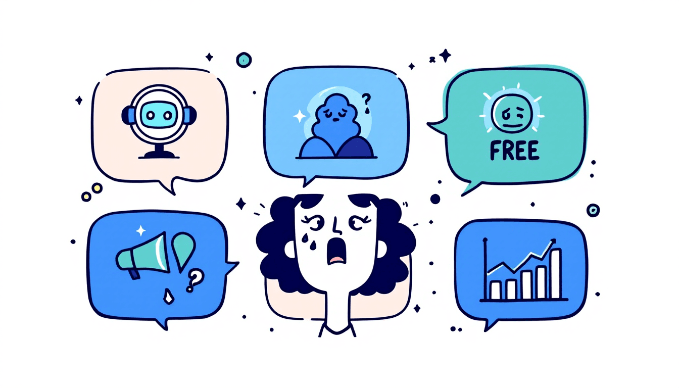 Comparação de recursos gratuitos de reuniões com IA mostrando várias ferramentas com ícones para transcrição, resumos e análises
