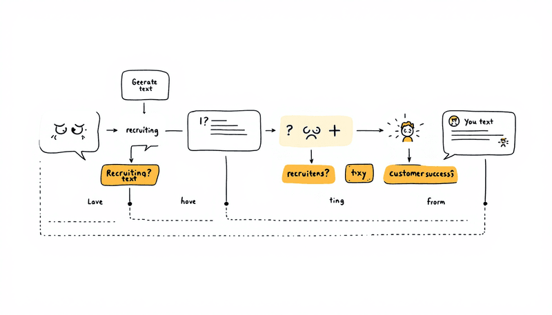Interface de fluxo de trabalho estruturada do Noota mostrando modelos de reuniões de recrutamento e sucesso do cliente